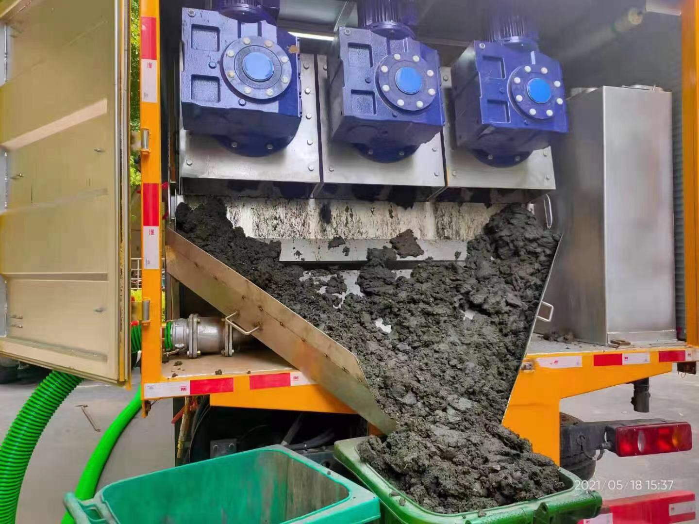 浑源化粪池清掏城市维护站-泥浆净化干湿分离处理